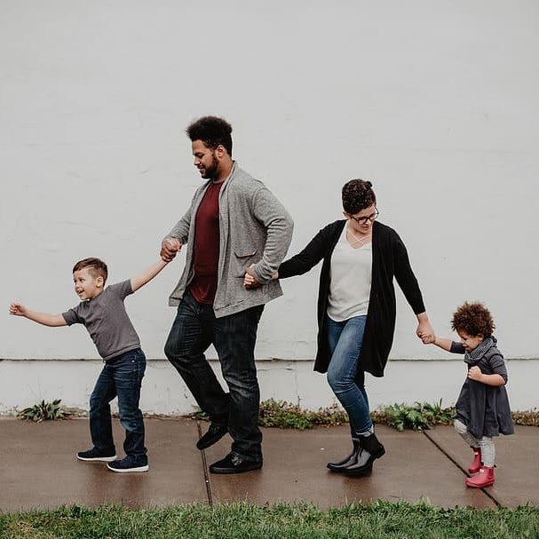 A family walking together