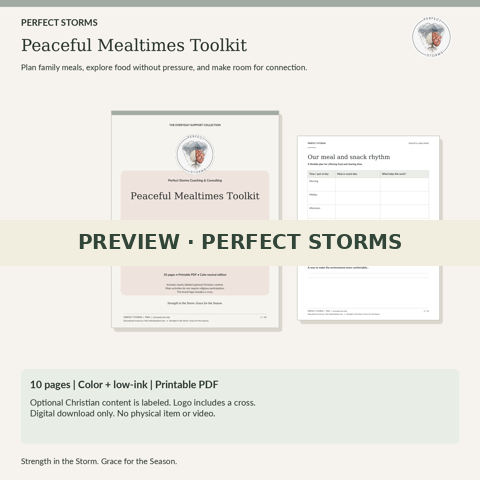 Peaceful Mealtimes Toolkit preview